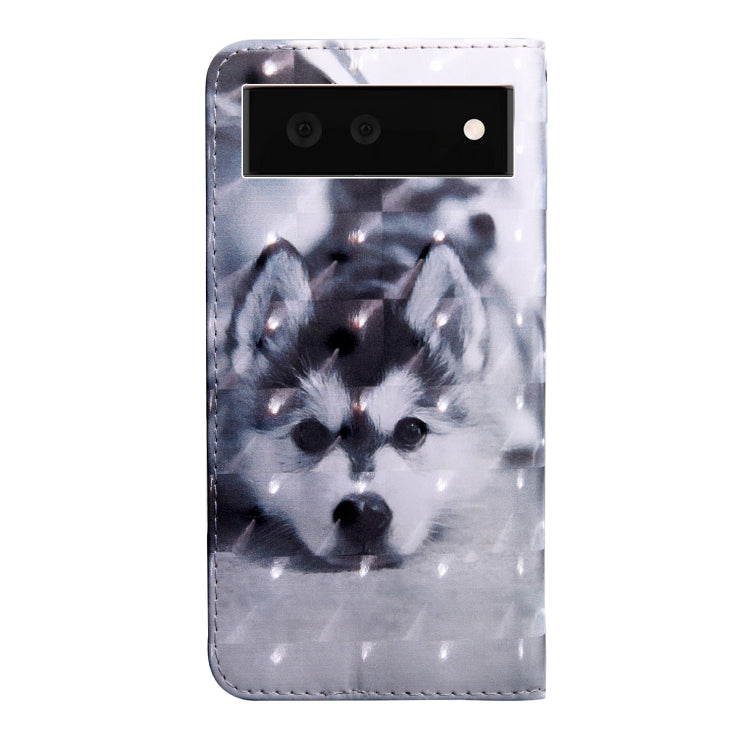 Custodia per telefono in pelle con disegno colorato con motivo a pittura 3D, For Google Pixel 6, For Google Pixel 6 Pro
