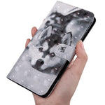 Custodia per telefono in pelle con disegno colorato con motivo a pittura 3D, For Google Pixel 6, For Google Pixel 6 Pro