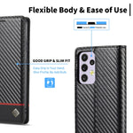 Custodia portafoglio in pelle PU e TPU per Samsung Galaxy A33 5G