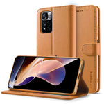 LC.IMEEKE Custodia per cellulare in pelle di vitello, For Xiaomi Redmi Note 11 Pro+ 5G International Version