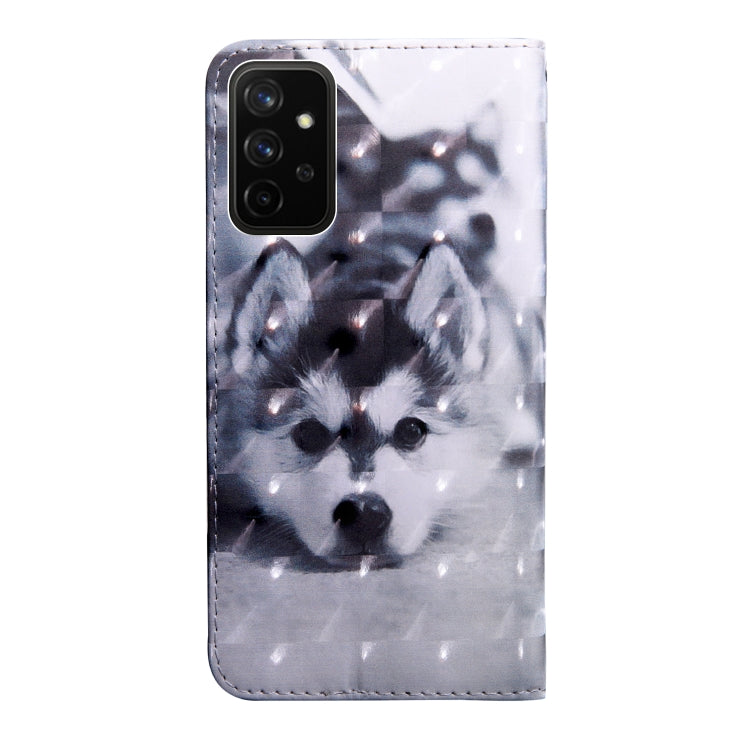 Custodia portafoglio in pelle con motivo 3D per Samsung Galaxy A1