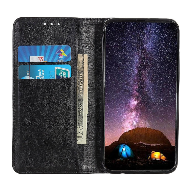 Custodia per telefono in pelle con struttura magnetica Crazy Horse, For Xiaomi Redmi 10C/Redmi 10 India/Redmi 10 Power/Poco C40, For Xiaomi Redmi K40S/Redmi K40S Pro 5G/Xiaomi Poco F4 5G, For Xiaomi Redmi K50 / K50 Pro