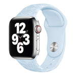 Cinturino in silicone con goffratura quadrifoglio per Apple Watch