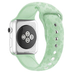 Cinturino in silicone con goffratura cactus per Apple Watch