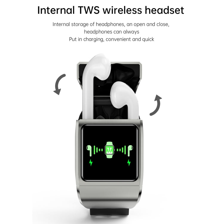 G36pro Smartwatch con auricolari Bluetooth e schermo IPS 1,3"