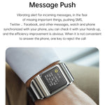 G36pro Smartwatch con auricolari Bluetooth e schermo IPS 1,3"