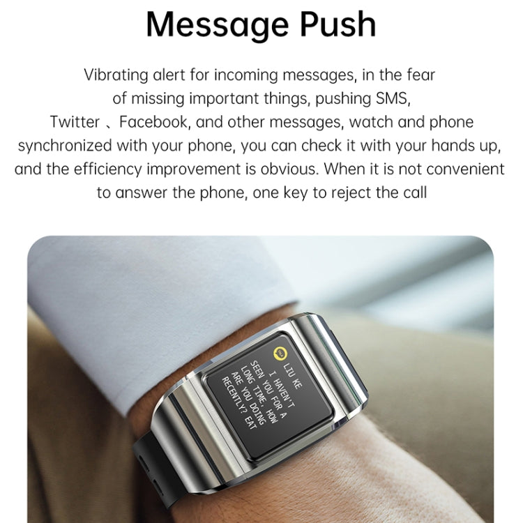 G36pro Smartwatch con auricolari Bluetooth e schermo IPS 1,3"