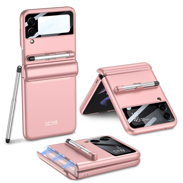 Custodia flip magnetica con penna per Samsung Galaxy Z Flip3 5G