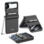 Custodia flip magnetica con penna per Samsung Galaxy Z Flip3 5G