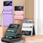 Custodia flip magnetica con penna per Samsung Galaxy Z Flip3 5G