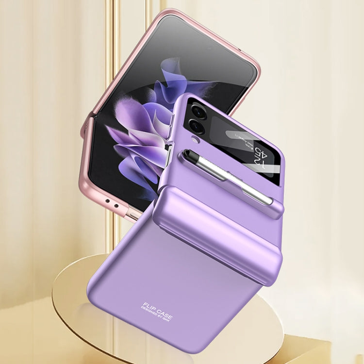 Custodia flip magnetica con penna per Samsung Galaxy Z Flip3 5G