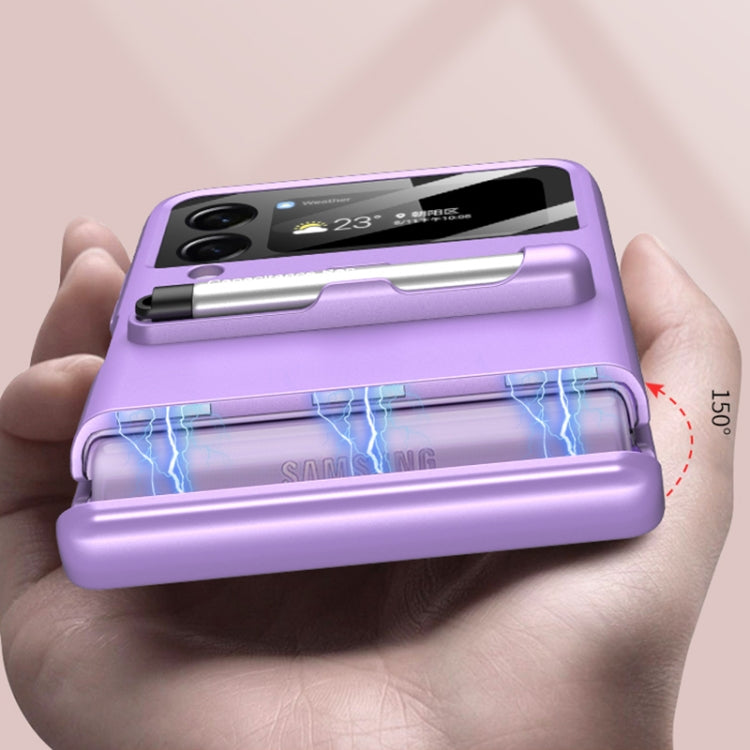 Custodia flip magnetica con penna per Samsung Galaxy Z Flip3 5G