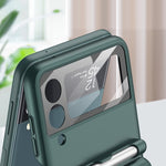 Custodia flip magnetica con penna per Samsung Galaxy Z Flip3 5G