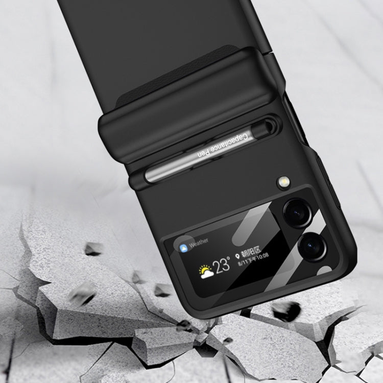 Custodia flip magnetica con penna per Samsung Galaxy Z Flip3 5G