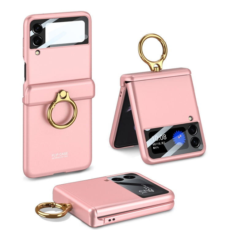 Custodia flip magnetica con anello per Samsung Galaxy Z Flip3 5G