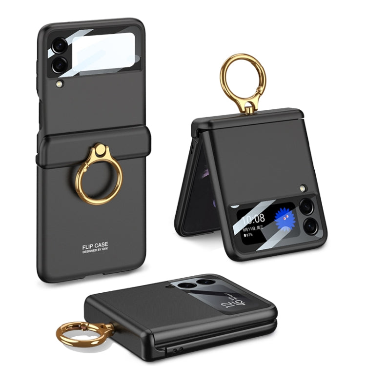 Custodia flip magnetica con anello per Samsung Galaxy Z Flip3 5G