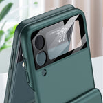 Custodia flip magnetica con anello per Samsung Galaxy Z Flip3 5G