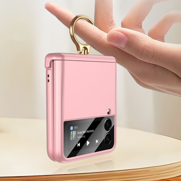 Custodia flip magnetica con anello per Samsung Galaxy Z Flip3 5G