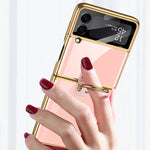 Custodia con anello per Samsung Galaxy Z Flip3 5G