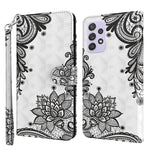 Custodia portafoglio TPU e pelle PU per Samsung Galaxy A53 5G