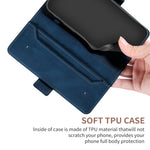 Custodia per telefono in pelle RFID magnetica laterale con cuciture, For Xiaomi Redmi 9, For Xiaomi Redmi 9A, For Xiaomi Redmi 9C, For Xiaomi Redmi 9T, For Xiaomi Redmi Note 9 Pro 4G / 9S, For Xiaomi Redmi Note 9 / 10X