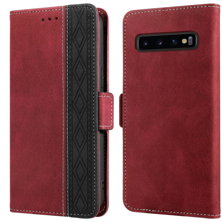 Custodia portafoglio in pelle con RFID per Samsung Galaxy