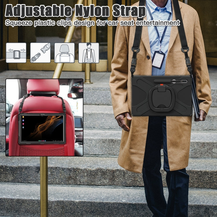 Custodia in silicone per Samsung Galaxy Tab S8 Ultra