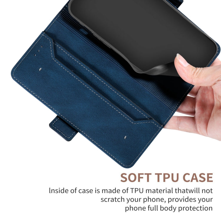 Custodia per telefono in pelle RFID magnetica laterale con cuciture, For vivo Y20, For vivo Y21 / Y21s, For vivo Y72