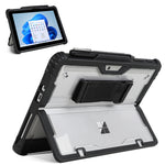Custodia acrilico trasparente con cinturino per Surface Go e Pro