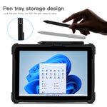 Custodia acrilico trasparente con cinturino per Surface Go e Pro