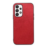 Custodia in PU con struttura in legno per smartphone compatibili