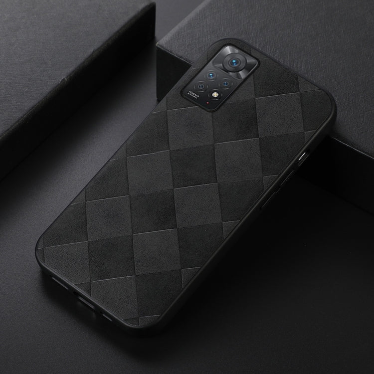 Custodia TPU intrecciata per smartphone compatibili