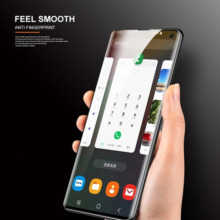 Pellicola in vetro temperato a colla piena curva liquida UV, For OnePlus 10 Pro