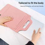 Borsa multifunzionale per laptop 12-15 pollici in pelle PU