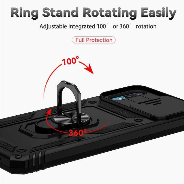 Custodia con copertura scorrevole per Samsung Galaxy A13 4G