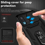 Custodia con copertura scorrevole per Samsung Galaxy A13 4G