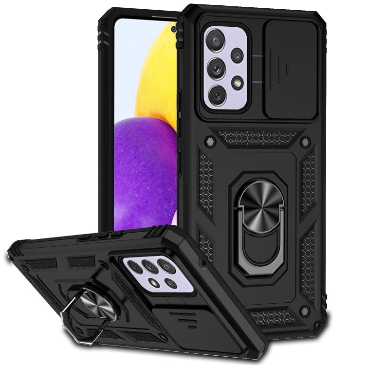 Custodia con copertura scorrevole per Samsung Galaxy A72