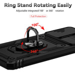 Custodia con copertura scorrevole per Samsung Galaxy A72