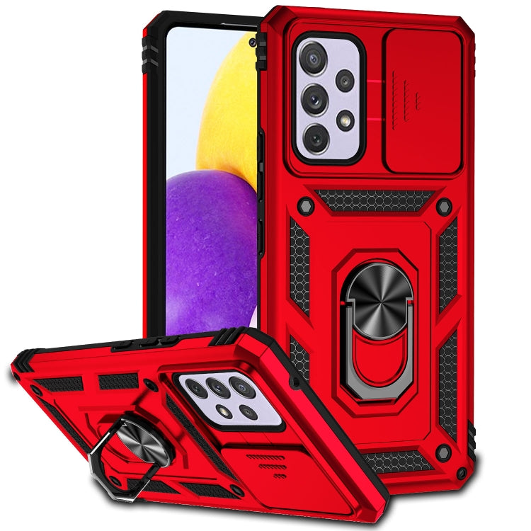 Custodia con copertura scorrevole per Samsung Galaxy A72