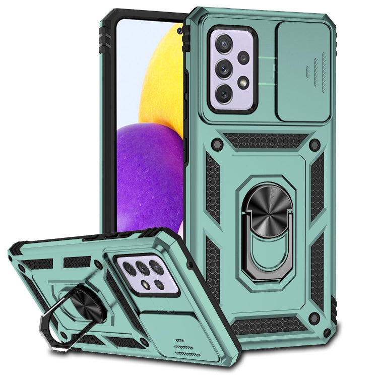 Custodia con copertura scorrevole per Samsung Galaxy A72