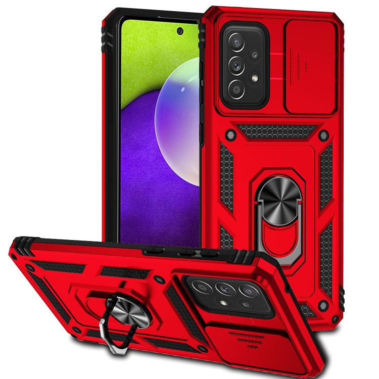 Custodia con copertura scorrevole per Samsung Galaxy A72