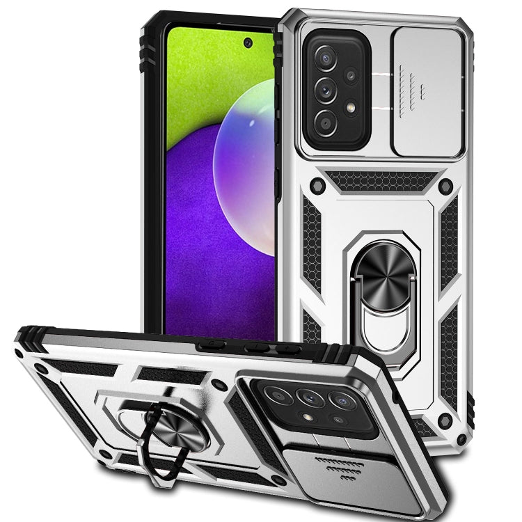 Custodia con copertura scorrevole per Samsung Galaxy A72