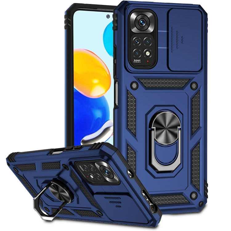 Custodia per telefono con supporto per camshield scorrevole, For Xiaomi Redmi Note 11 Global, For Xiaomi Redmi Note 11 Pro Global
