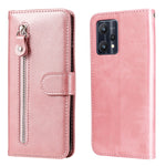 Custodia portafoglio in pelle con cerniera per Realme V25 e 9 Pro