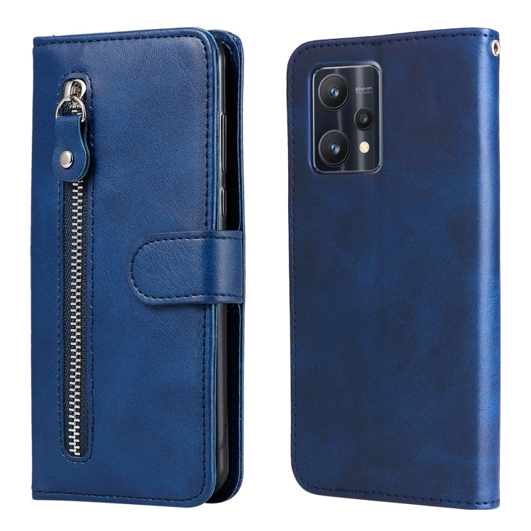 Custodia portafoglio in pelle con cerniera per Realme V25 e 9 Pro