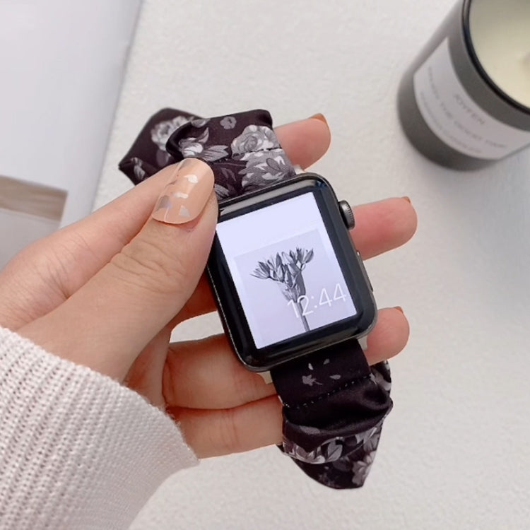 Cinturino tessuto elasticizzato ad anello singolo per Apple Watch