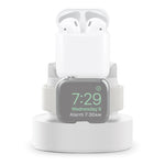 Supporto di ricarica in silicone 3 in 1 per iPhone e Apple Watch