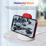 Supporto di ricarica in silicone 3 in 1 per iPhone e Apple Watch