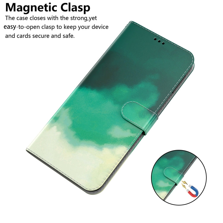 Custodia per telefono in pelle flip orizzontale con motivo ad acquerello, For Tecno Pop 5 LTE BD4, For Tecno Pop 5P, For Tecno Spark 7 Pro, For Tecno Spark 8 / 8T