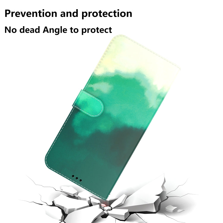 Custodia per telefono in pelle flip orizzontale con motivo ad acquerello, For Tecno Pop 5 LTE BD4, For Tecno Pop 5P, For Tecno Spark 7 Pro, For Tecno Spark 8 / 8T